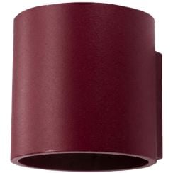 Sollux Lighting Orbis lampă de perete 1x8 W burgundia SL.2098
