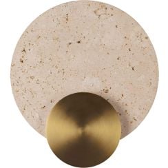 MaxLight Travertino lampă de perete 1x10 W auriu W0480