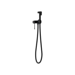 Cersanit Zen baterie bideu cu set de duș perete negru S1001-177