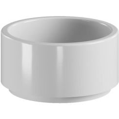 Kerasan OKE lavoar 30x30 cm rotund de blat alb luciu 554001