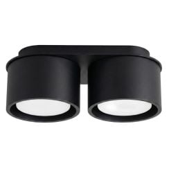 Sollux Lighting Modo lampă de tavan 2x10 W negru SL.2439