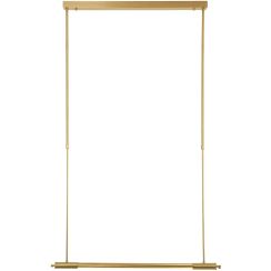 MaxLight Flusore lampă suspendată 1x12 W auriu P0660D