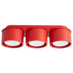 Sollux Lighting Modo lampă de tavan 3x10 W roșu SL.2480