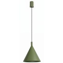 Sollux Lighting Nox lampă suspendată 1x15 W verde SL.2525