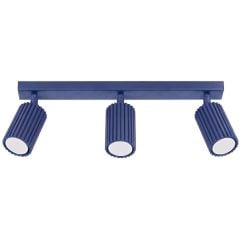 Sollux Lighting Karbon lampă de tavan 3x10 W albastru SL.2322