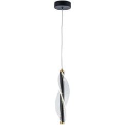 Goldlux Valentina lampă suspendată 1x3 W negru 343246