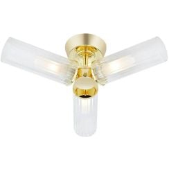 Markslöjd Rimini lampă de tavan 3x20 W alamă 109238