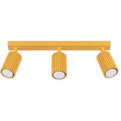 Sollux Lighting Karbon lampă de tavan 3x10 W galben SL.2359