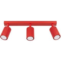 Sollux Lighting Karbon lampă de tavan 3x10 W roșu SL.2366