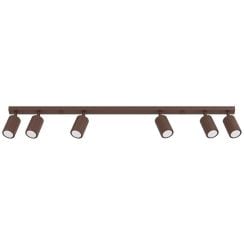 Sollux Lighting Karbon lampă de tavan 6x10 W maro SL.2376