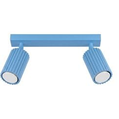 Sollux Lighting Karbon lampă de tavan 2x10 W albastru SL.2379