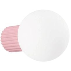 Sollux Lighting Halo lampă de perete 1x8 W alb-roz SL.2385