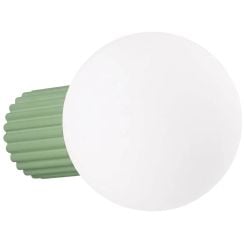 Sollux Lighting Halo lampă de perete 1x8 W alb-verde SL.2388