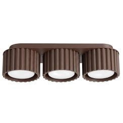 Sollux Lighting Aura lampă de tavan 3x10 W maro SL.2642