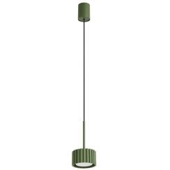 Sollux Lighting Aura lampă suspendată 1x10 W verde SL.2679