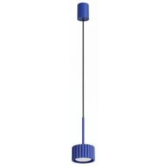 Sollux Lighting Aura lampă suspendată 1x10 W albastru SL.2682