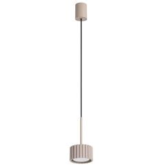 Sollux Lighting Aura lampă suspendată 1x10 W gri/frasin SL.2683