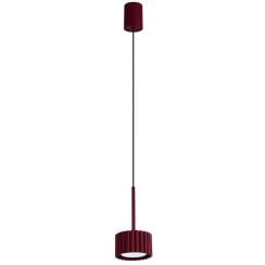 Sollux Lighting Aura lampă suspendată 1x10 W burgundia SL.2684