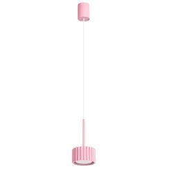 Sollux Lighting Aura lampă suspendată 1x10 W roz SL.2686