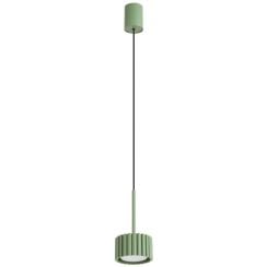 Sollux Lighting Aura lampă suspendată 1x10 W verde SL.2687