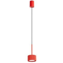 Sollux Lighting Aura lampă suspendată 1x10 W roșu SL.2689