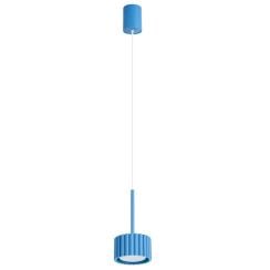 Sollux Lighting Aura lampă suspendată 1x10 W albastru SL.2691