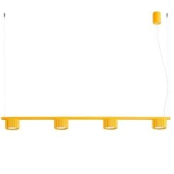 Sollux Lighting Aura lampă suspendată 4x10 W galben SL.2707