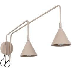 Sollux Lighting Nox lampă de perete 2x10 W gri SL.2512