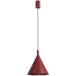 Sollux Lighting Nox lampă suspendată 1x15 W burgundia SL.2528