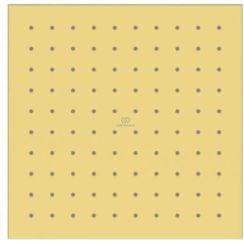 Ideal Standard Idealrain cap de duș 25x25 cm pătrat auriu A8555A2