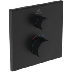 Ideal Standard Ceratherm Navigo baterie de duș ascuns cu termostat negru A8580XG