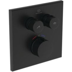 Ideal Standard Ceratherm Navigo baterie de duș ascuns cu termostat negru A8581XG