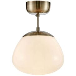 Markslöjd Rise lampă de tavan 1x40 W alb-alamă 108544