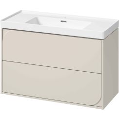 Set dulap Cersanit Crea II S1058–027, lavoar Cersanit Crea K114-018
