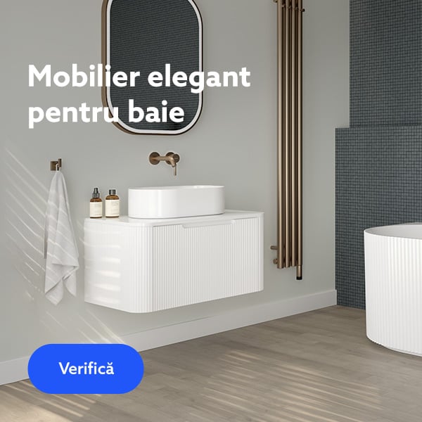 Mobilier elegant pentru baie