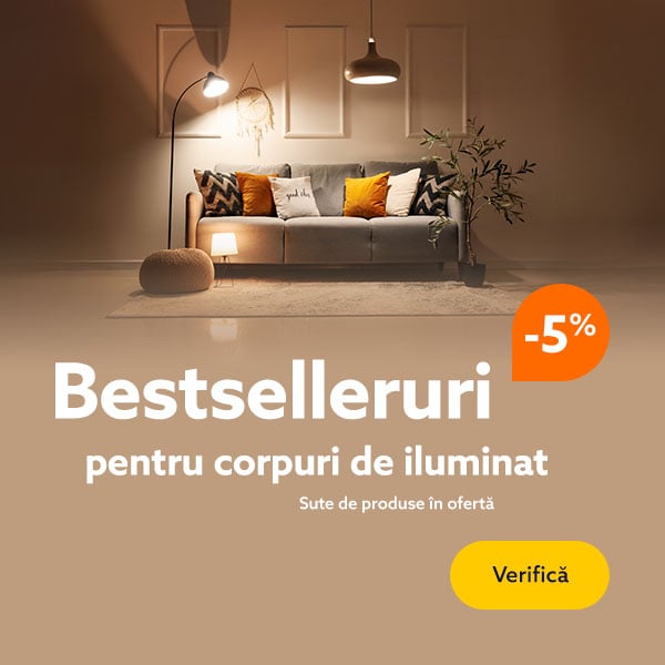 Bestselleruri pentru corpuri de iluminat