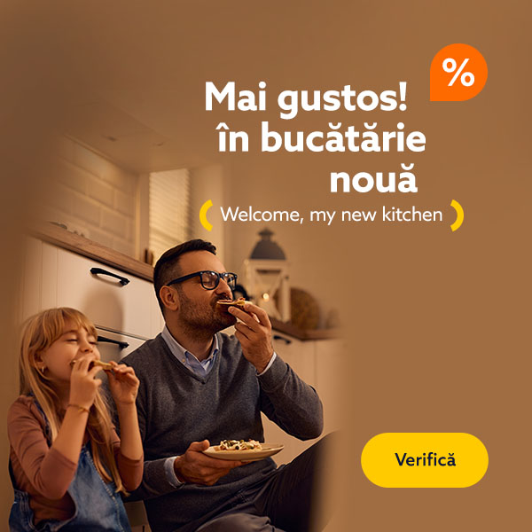 Mai gustos! &icirc;n bucătărie nouă