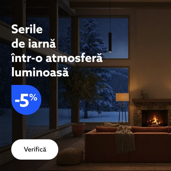 Serile de iarnă &icirc;ntr-o atmosferă luminoasă