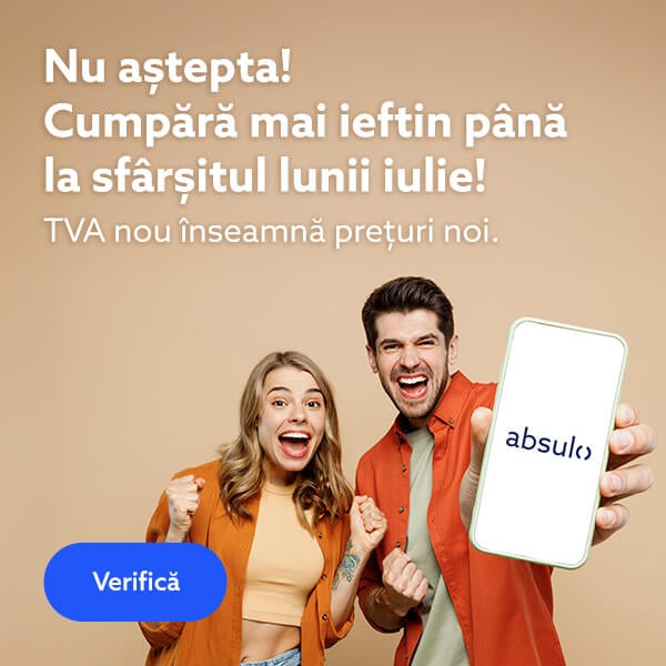 Cumpără mai ieftin până la sfârșitul lunii iulie!